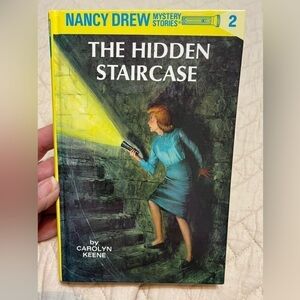 ***Donated***NANCY Drew The Hidden Staircase Hardcover book Vintage